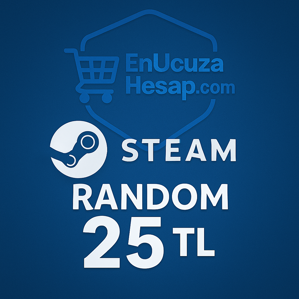 7000TL DEĞERİNDE STEAM RANDOM KEY