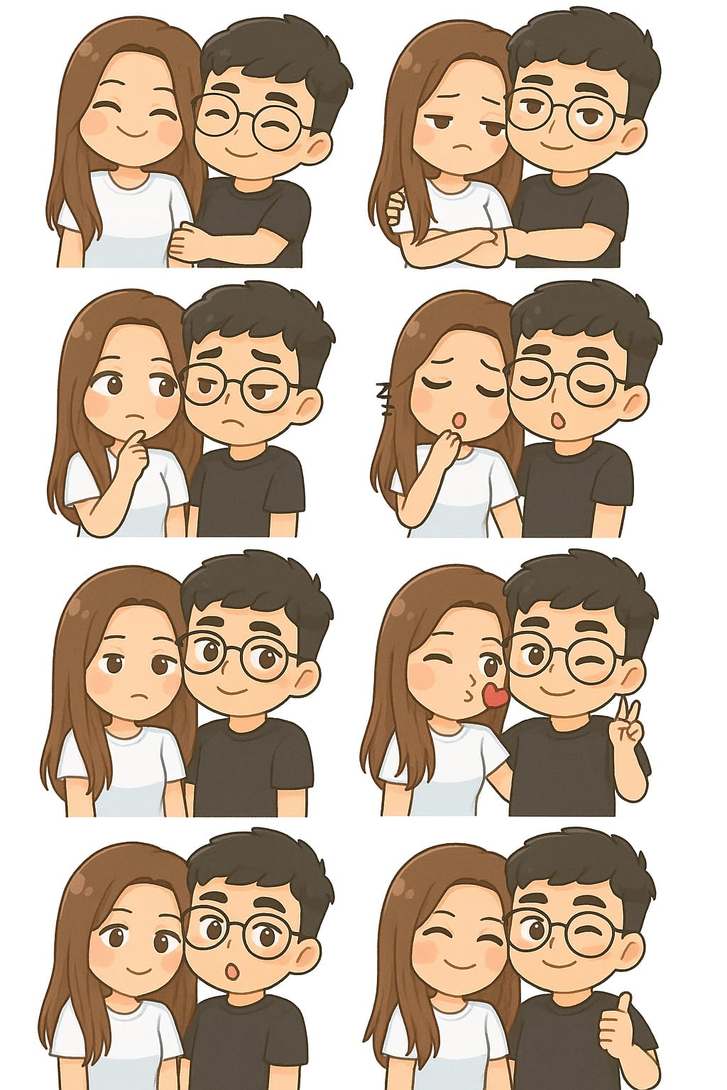 WhatsApp Couple ( Sevgiliye Özel ) Sticker
