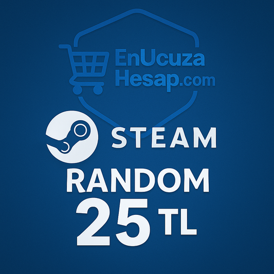 7000TL DEĞERİNDE STEAM RANDOM KEY
